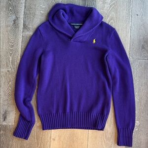 LAUREN RALPH LAUREN PURPLE PULLOVER SWEATER WOMENS SIZE Med 0184